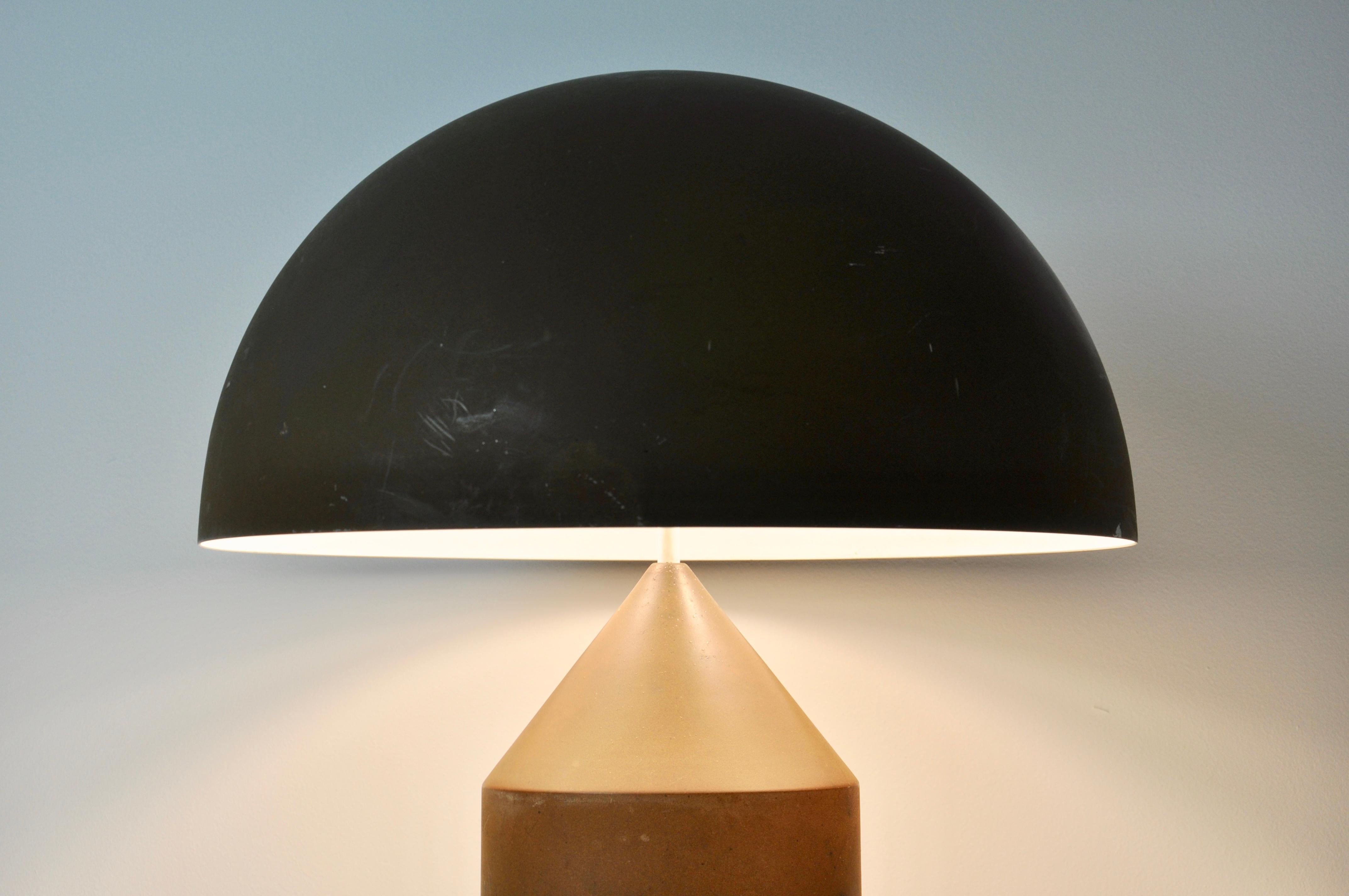 Mid-Century Modern Large Atollo Table Lamp by Vico Magistretti for Oluce, 1960s