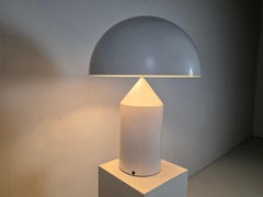 Large “Atollo” Table Lamp Model 233 by Vico Magistretti for Oluce, Italy, 1970ss