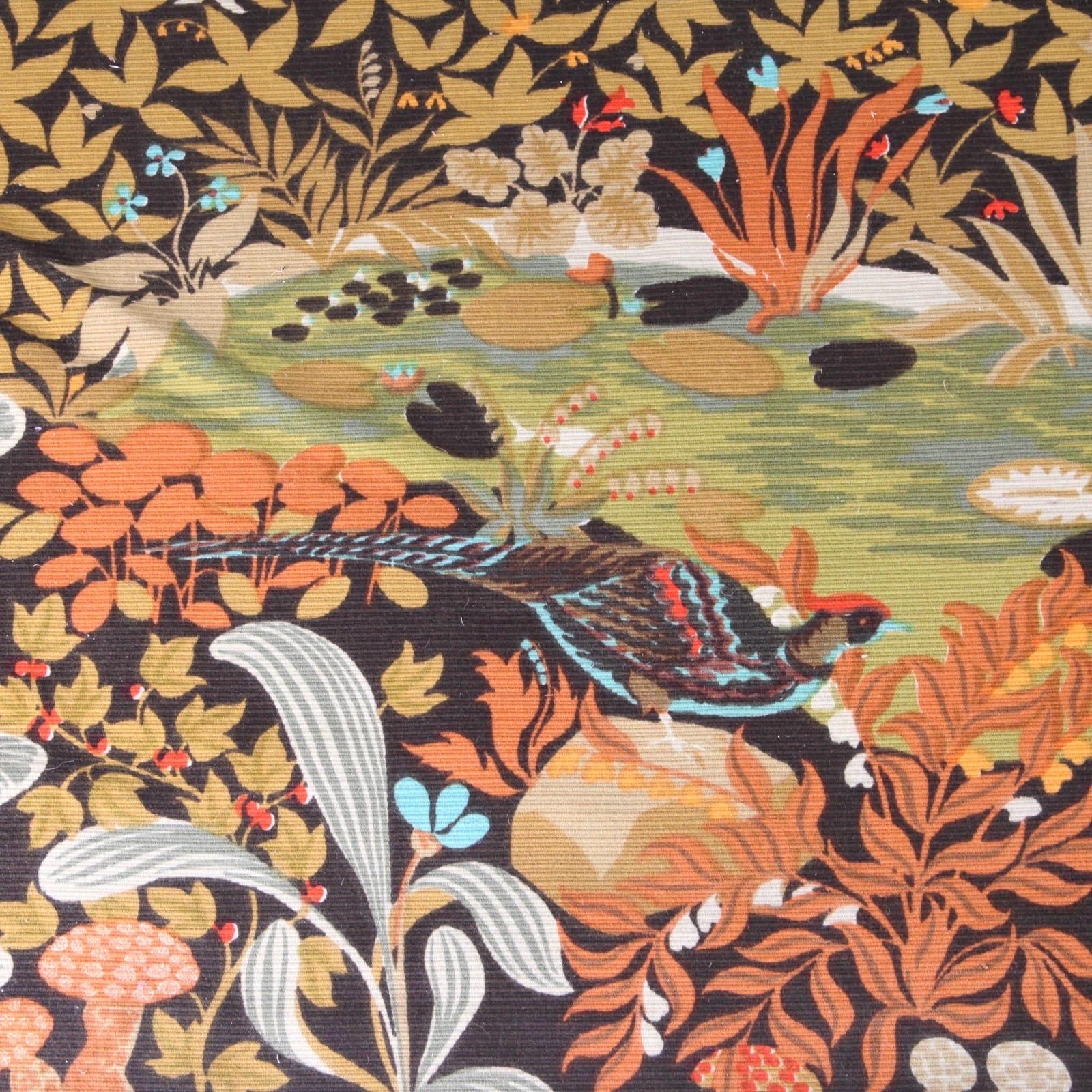 Large Aubusson tapestry signed Lallemand edited by Robert Four circa 1960 named « L’étang ». Only 200 in the world! Excellent condition. 