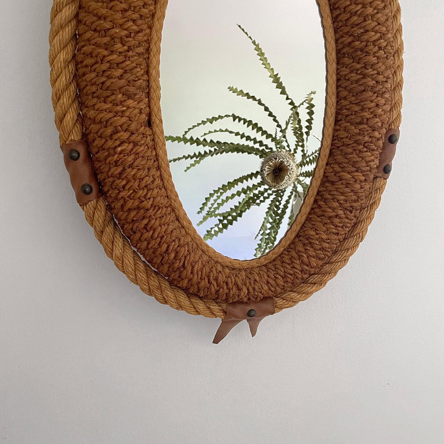 Large Audoux Minet Teardrop Mirror 2