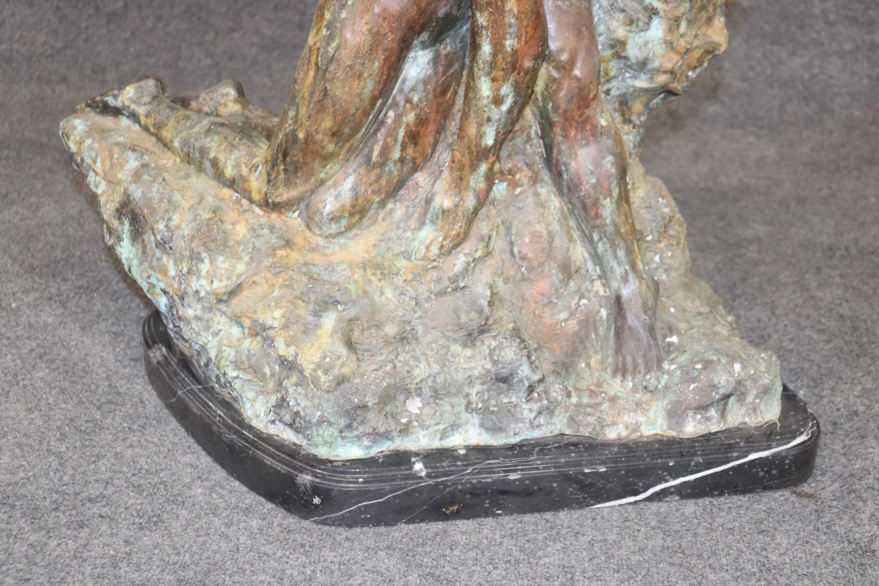 Große Auguste Rodin-Bronze von „Der Kuss“ Spätes genaues Exemplar des Originals im Angebot 2