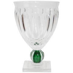 Large Austrian Crystal Vase, Austria, 1920