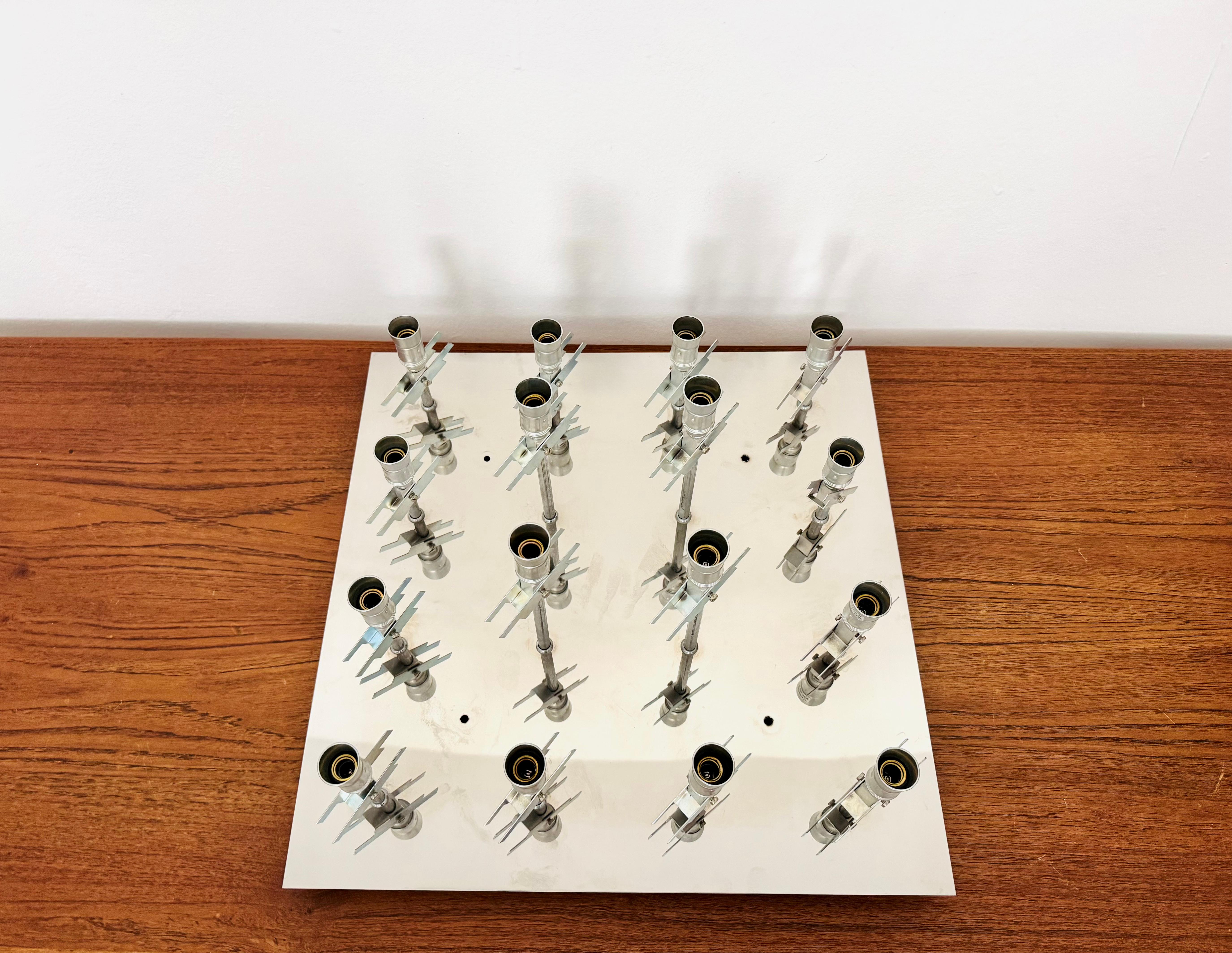 Luz empotrada grande Granada austriaca de J.T. Kalmar en venta 7