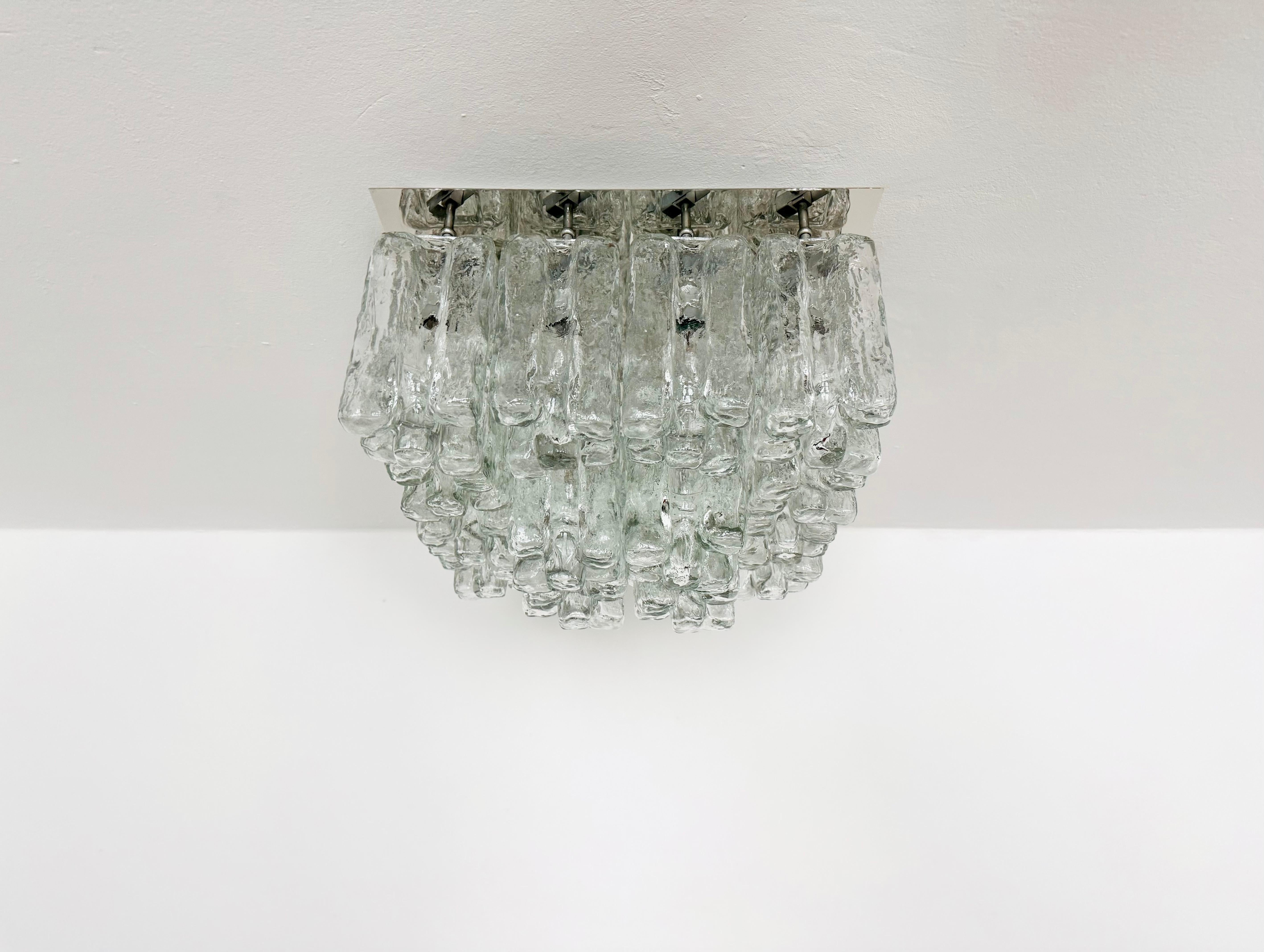 Luz empotrada grande Granada austriaca de J.T. Kalmar en Bueno estado para la venta en München, DE
