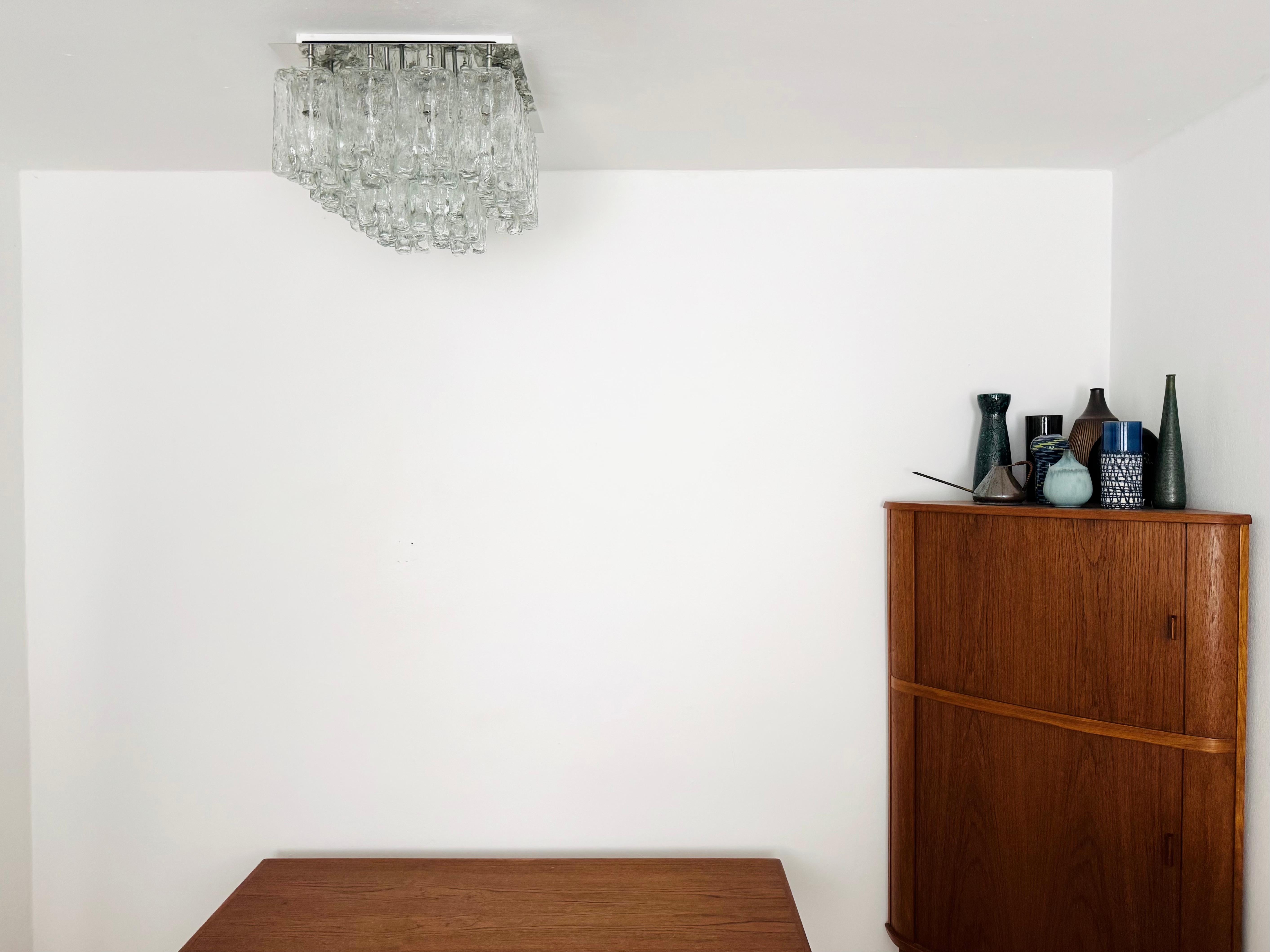 Luz empotrada grande Granada austriaca de J.T. Kalmar en venta 1