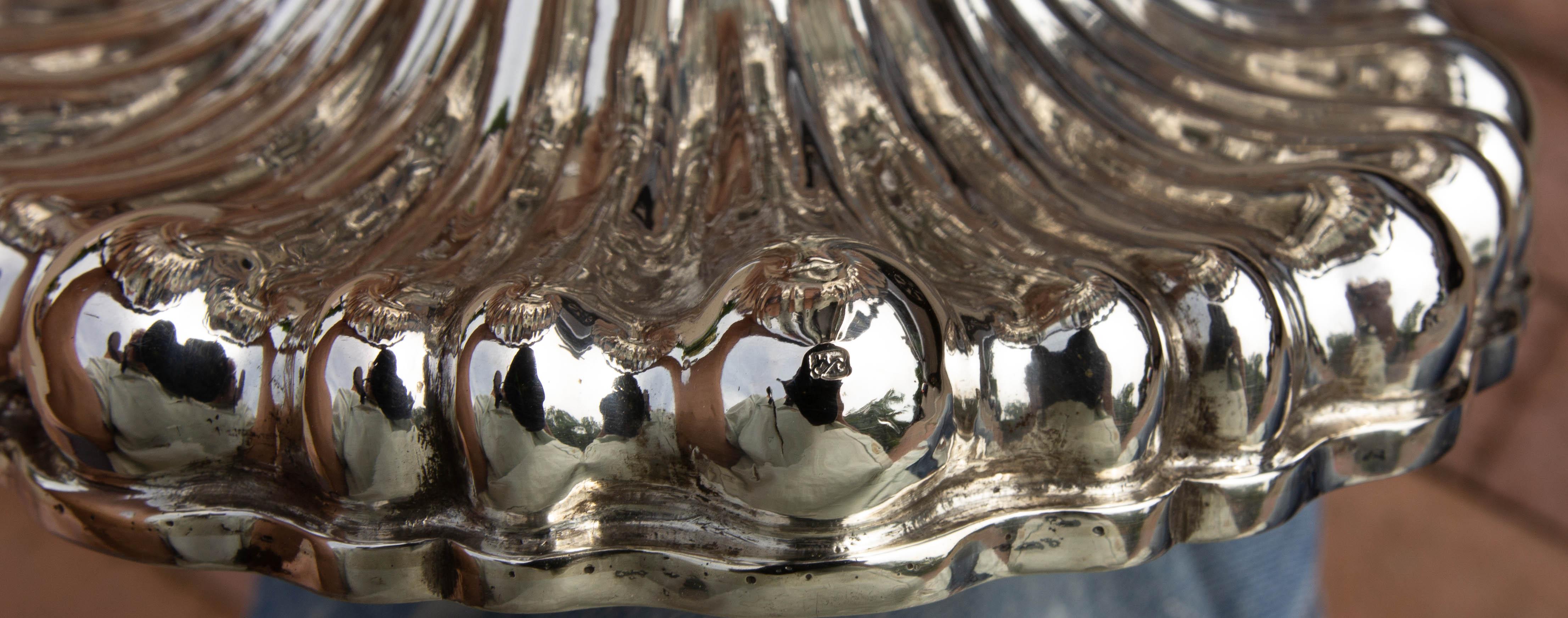Large Austrian Silver Centerpiece or Punch  Bowl 2