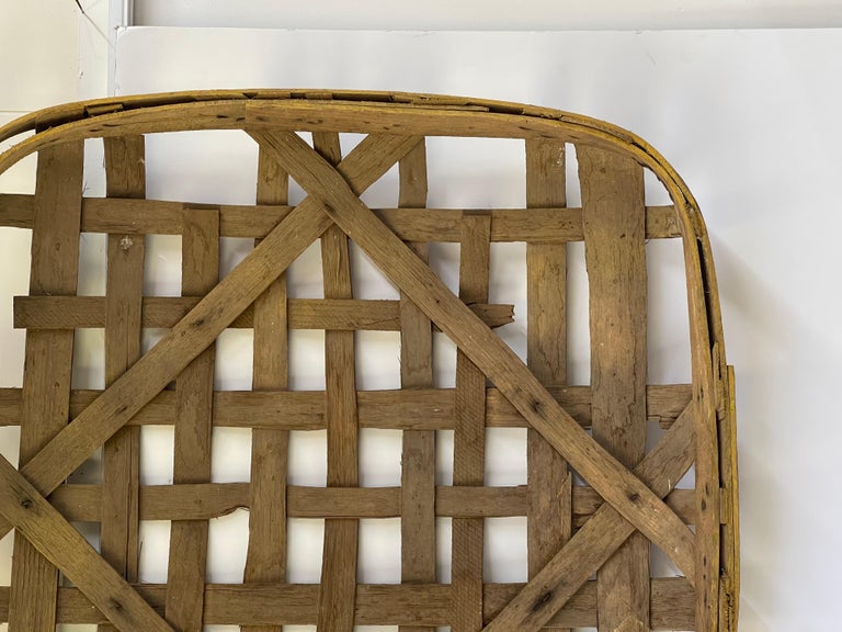 Large Authentic Antique Tobacco Basket at 1stDibs authentic tobacco