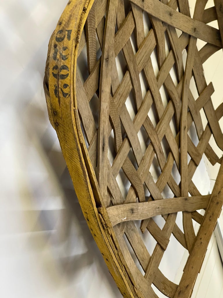 Large Authentic Antique Tobacco Basket at 1stDibs authentic tobacco