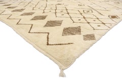 Large Authentic Berber Moroccan Rug, Cozy Hygge Meets Nomadic Charm