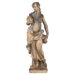 Grande statue de jardin de la déesse des quatre saisons, Italie, fin du 20e s.