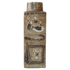 Large Baca Faience Vase by Nils Thorsson for Royal Copenhagen, 1970s