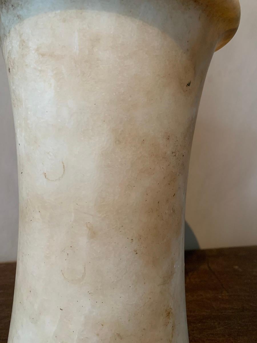Large Bactrian Alabaster Vessel Vase 5