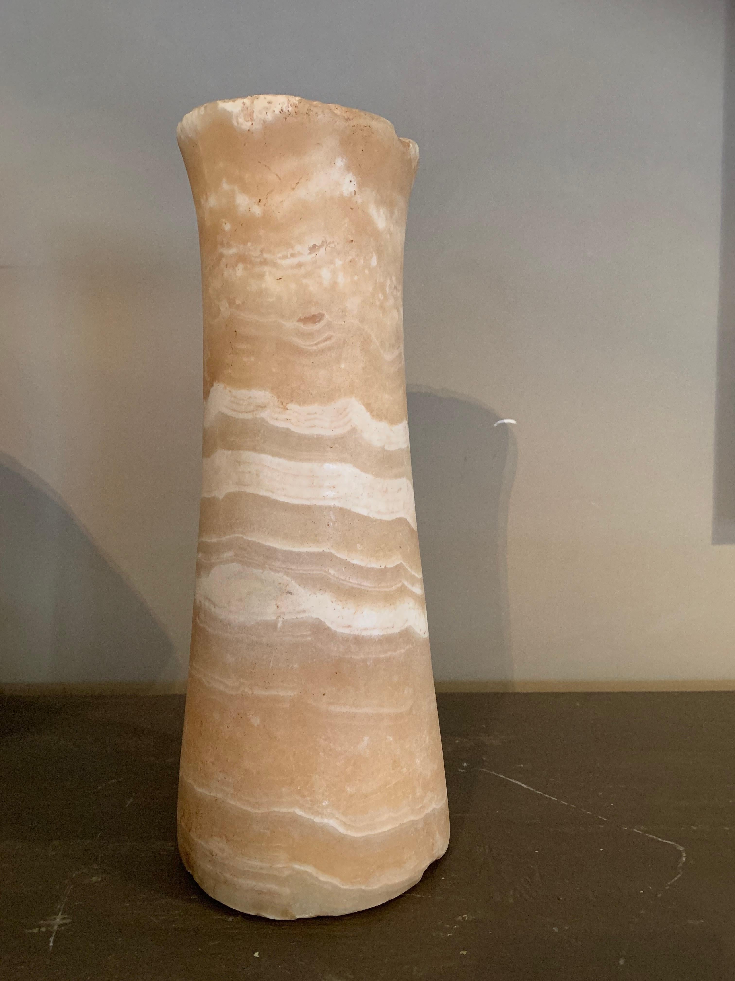 Afghan Large Bactrian Bronze Age Alabaster Idol