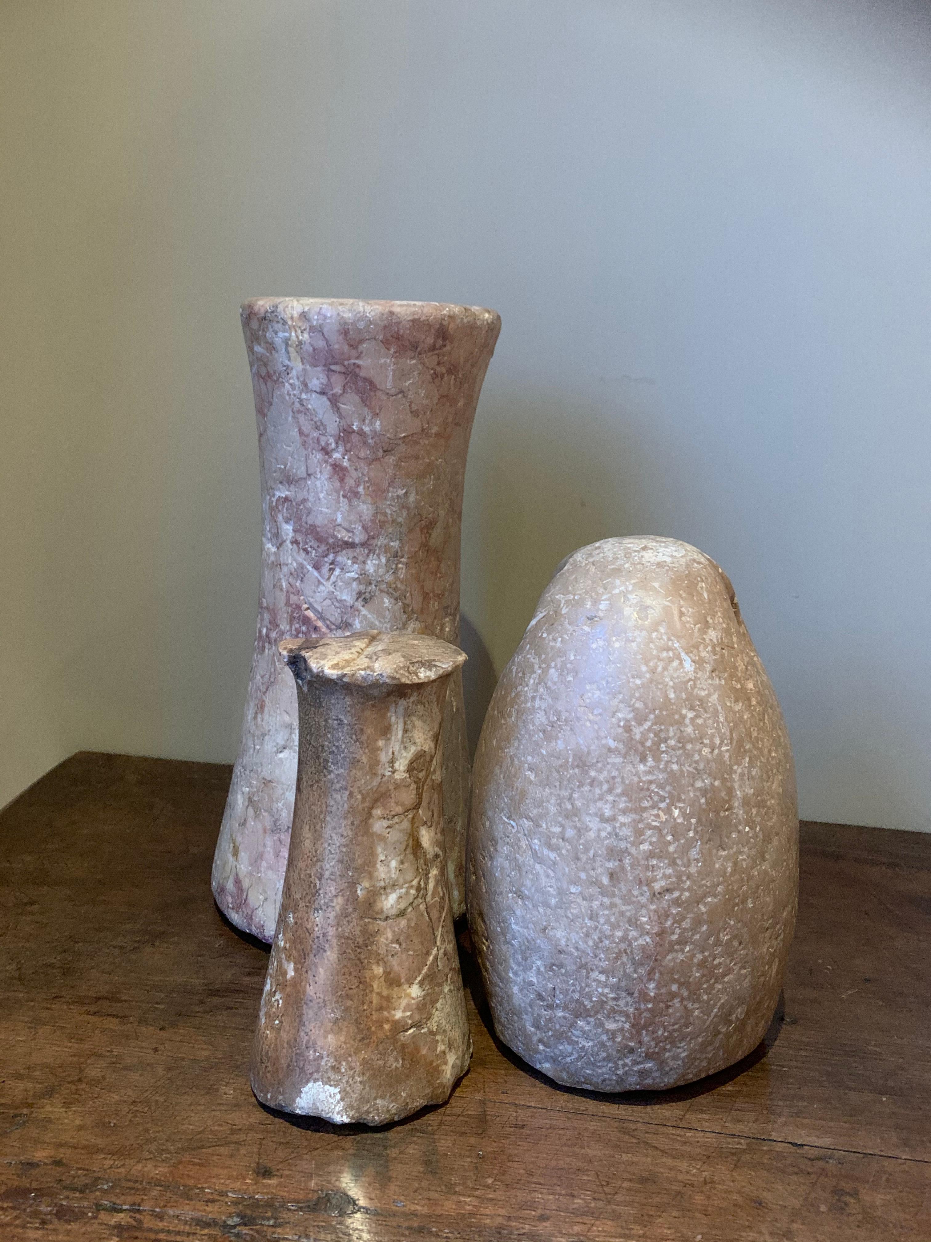 Afghan Large Bactrian Bronze Age Marble Column Idol