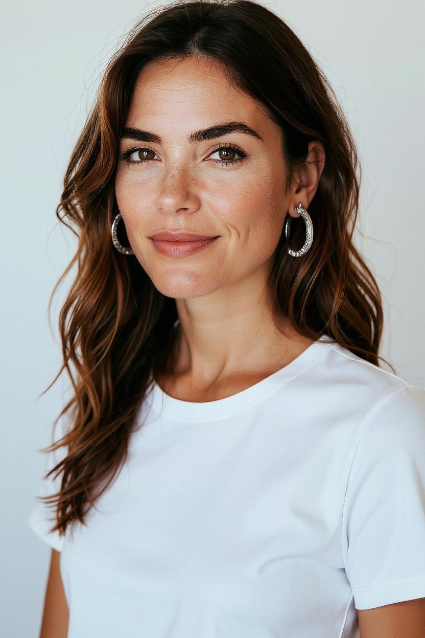 Erhöhen Sie Ihre Eleganz mit diesen atemberaubenden Large Baguette Diamond Crescent Moon Earrings, die sorgfältig und perfekt in 14 Karat Weißgold gefertigt wurden. Diese Ohrringe sind ein wahres Meisterwerk, das exquisites Design mit