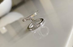 Large Baguette Diamond Athena Ring