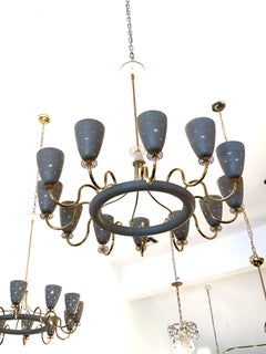 12 Light "Ballerina" Chandelier by Paavo Tynell for Lightolier