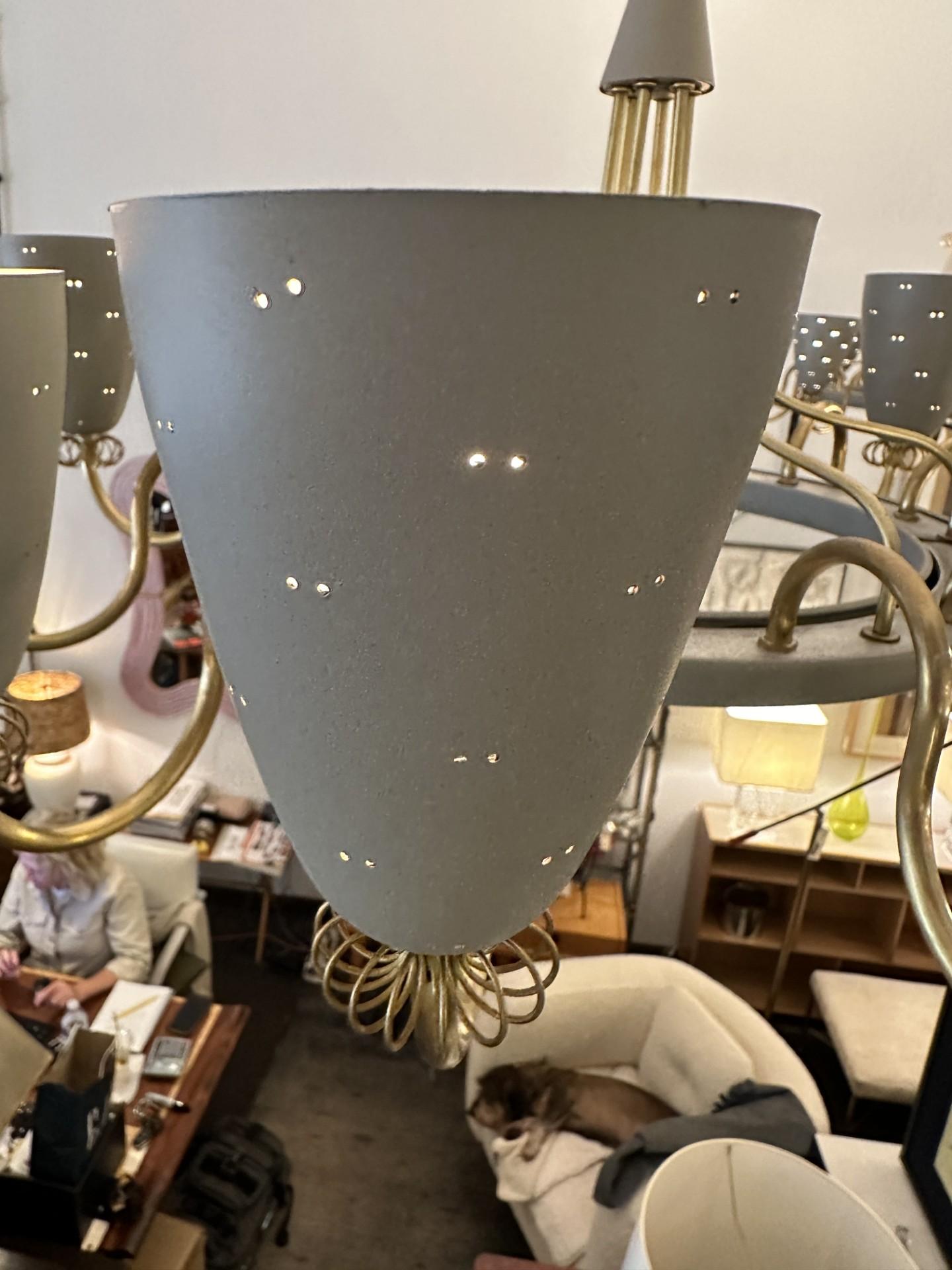 Grand lustre Ballerina de Paavo Tynell pour Lightolier en vente 1