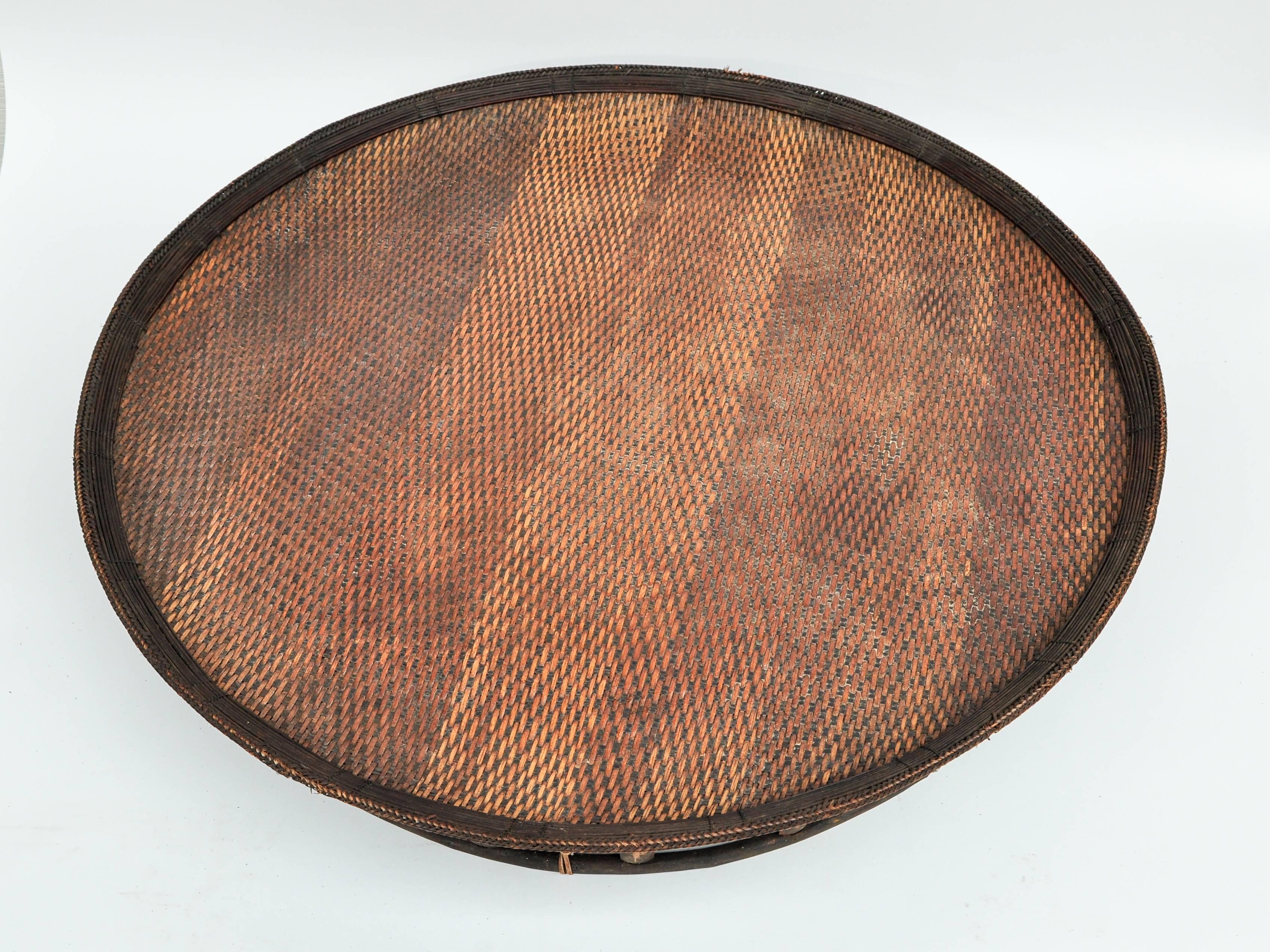 laos bamboo table