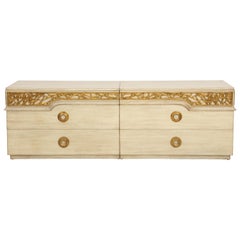 Retro Large Bamboo Dresser by James Mont