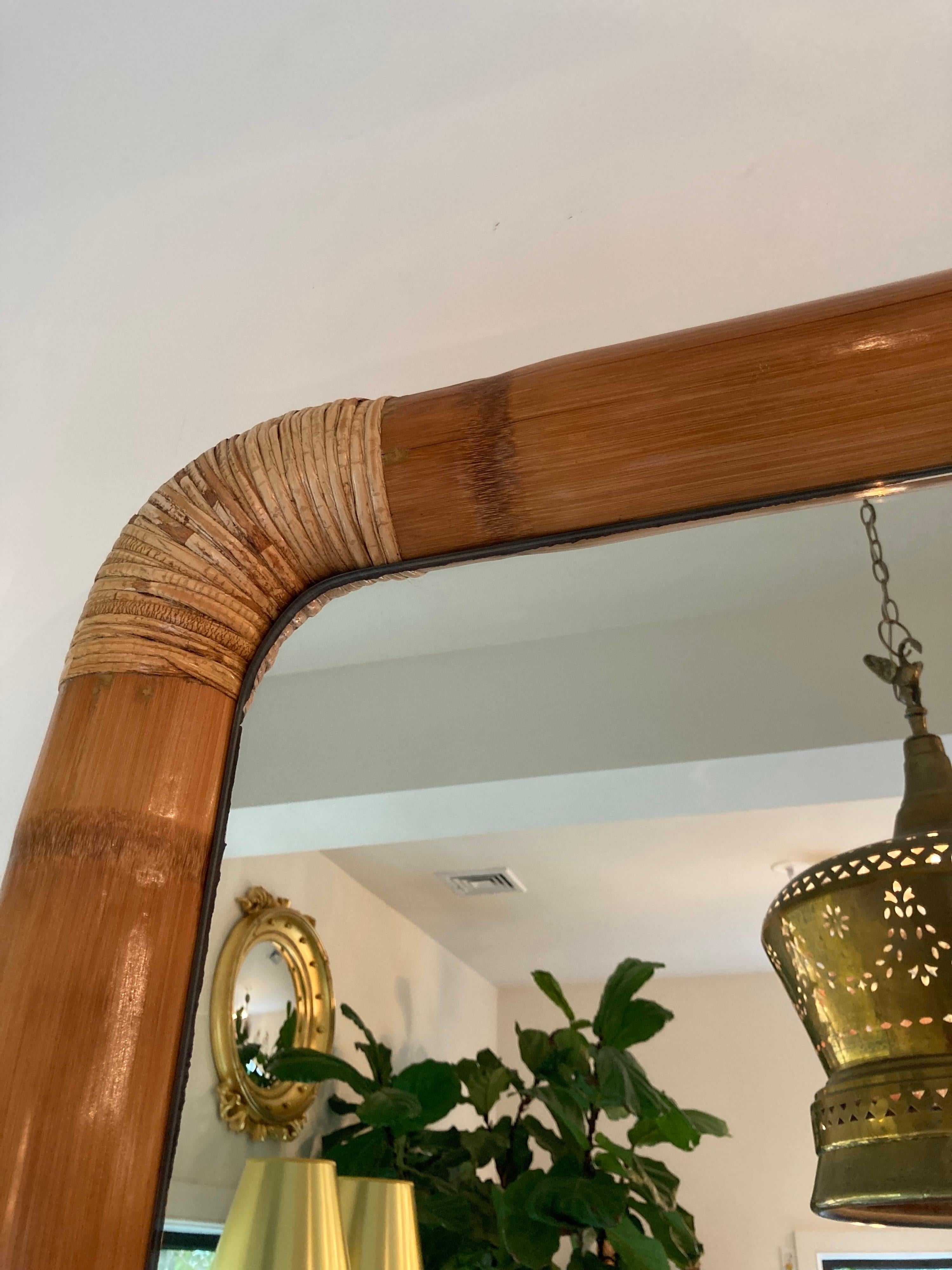 Large Bamboo Mirror 2