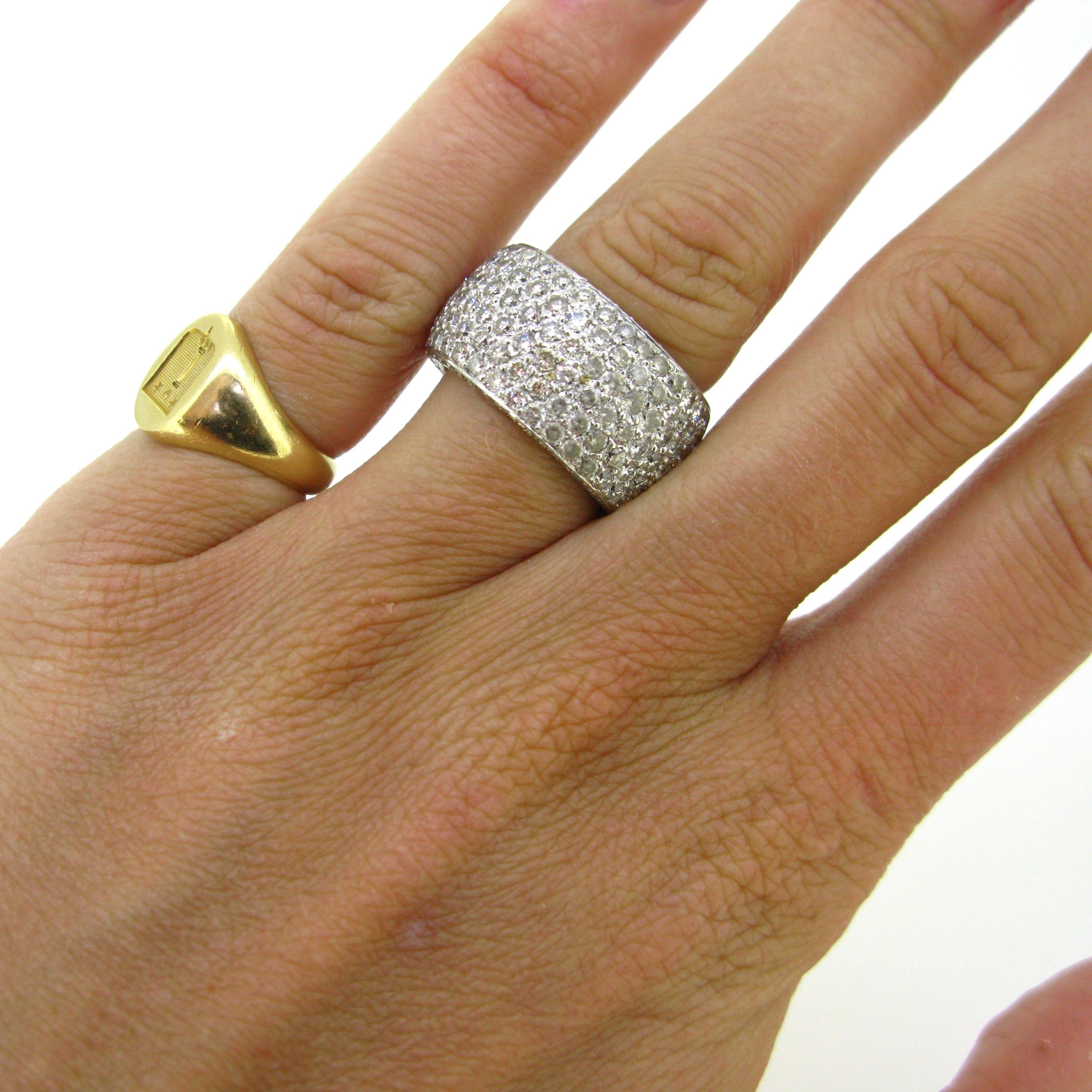 white gold fashion rings