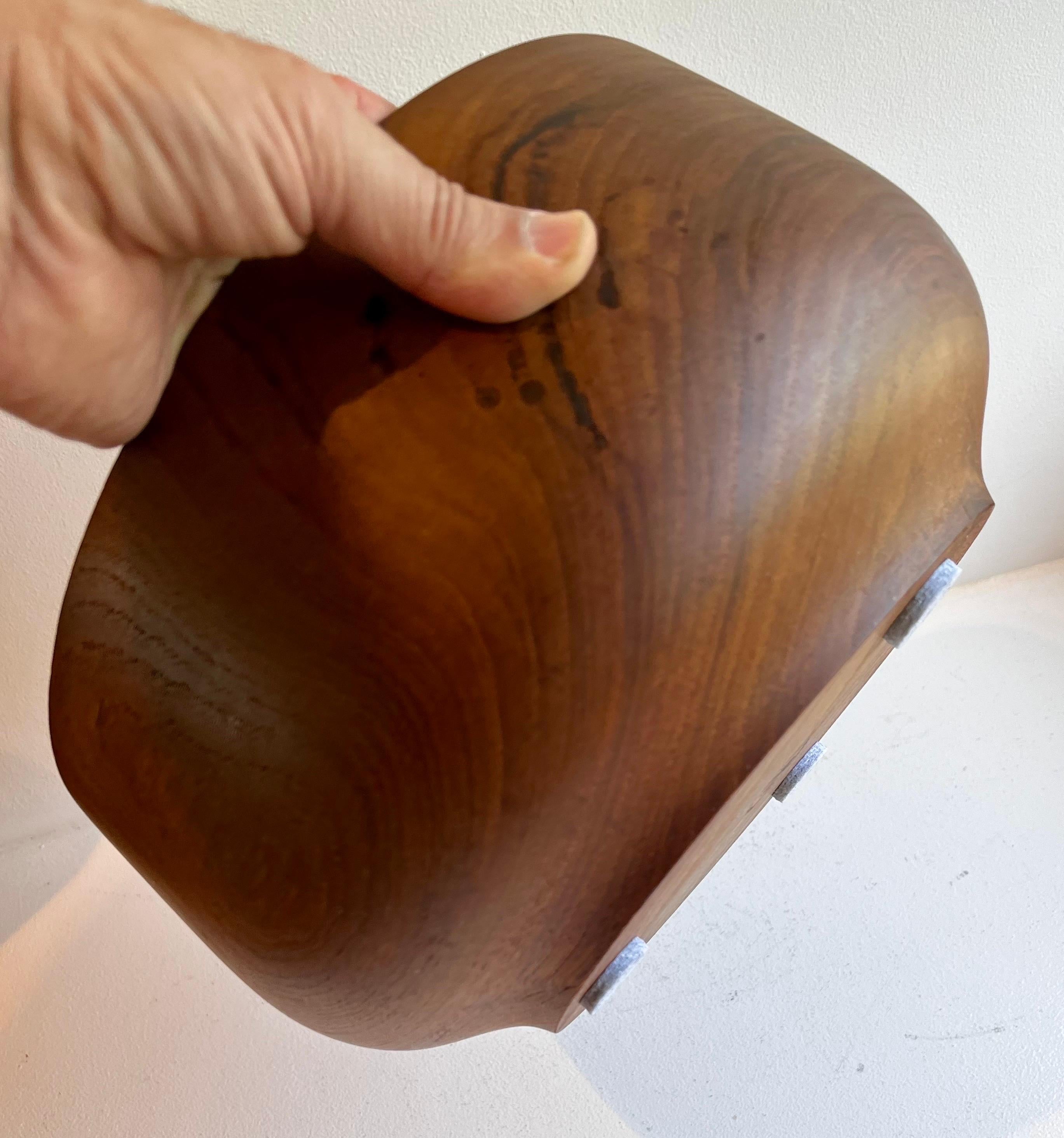 Grande ciotola Bangkok in teak di Laurids Lonborg, Danimarca, 1960 ca. in vendita 4