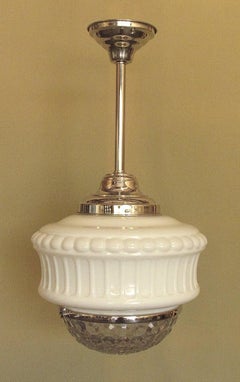 Large Bank Lobby Fixture circa 1926