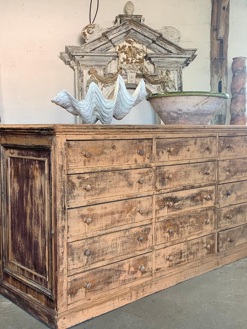 Large Bank Of Hardware Drawers For Sale 8