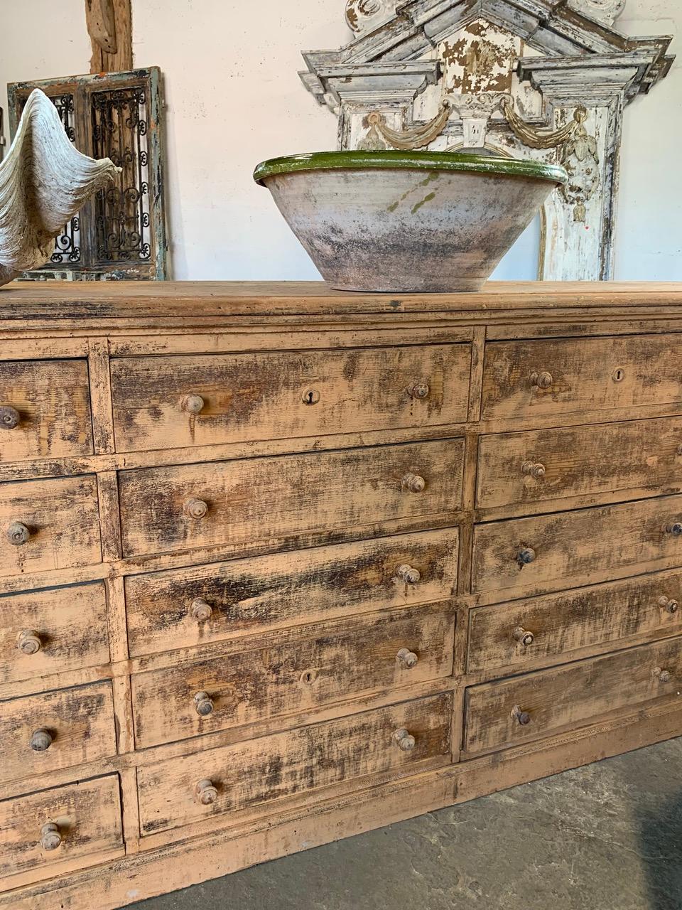 Large Bank Of Hardware Drawers For Sale 9