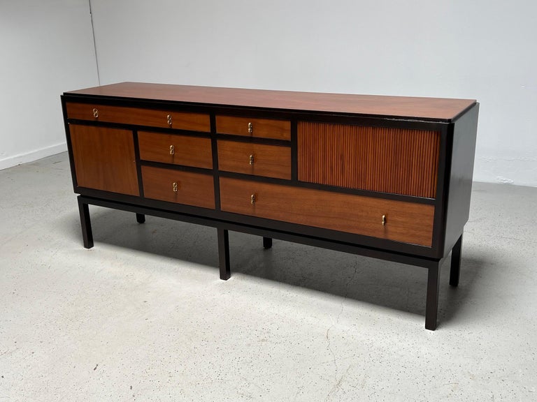 Mid-20th Century Large Bar Cabinet by Edward Wormley for Dunbar  For Sale