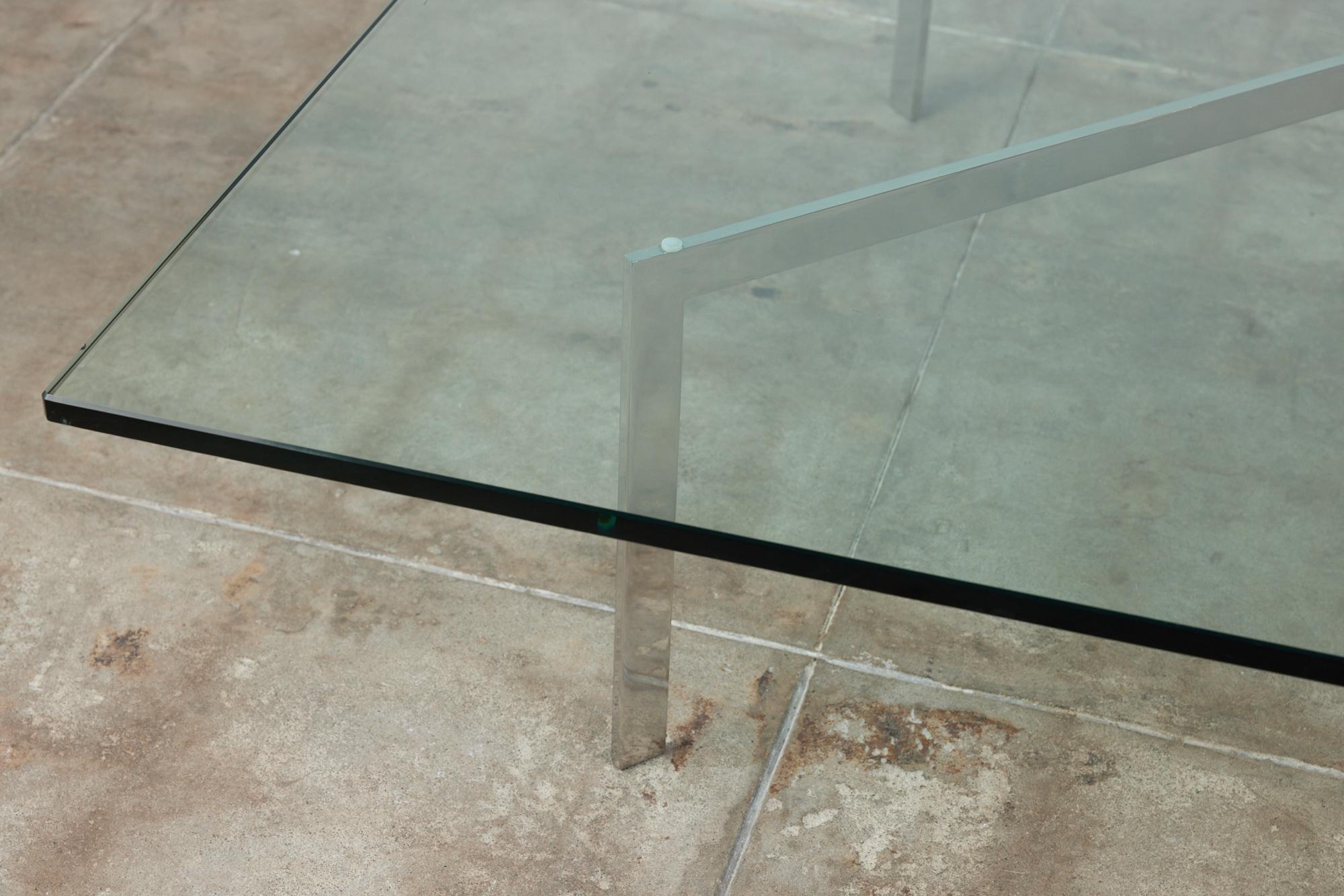 Large Barcelona Coffee Table by Mies van der Rohe for Knoll 1