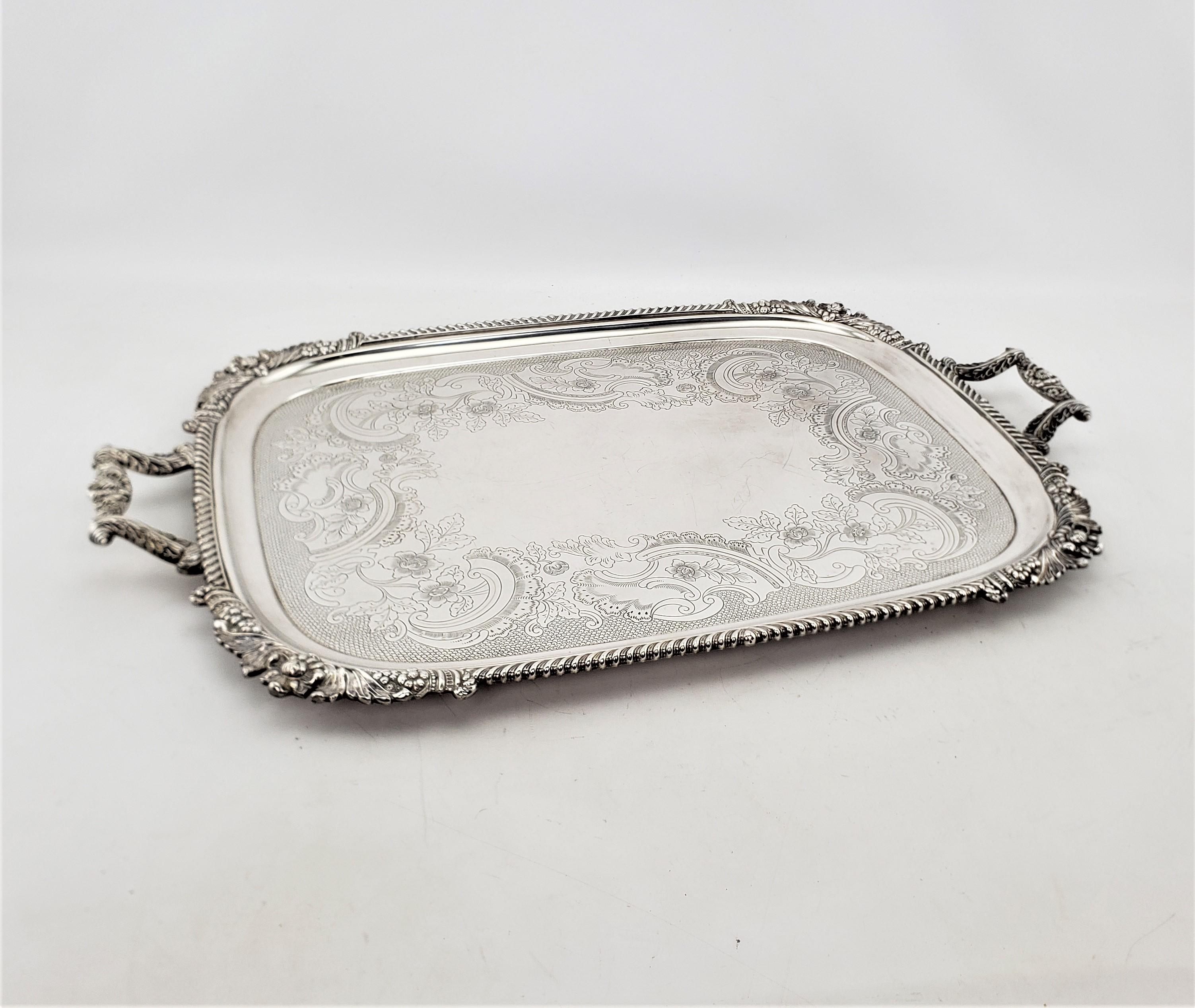 antique serving trays