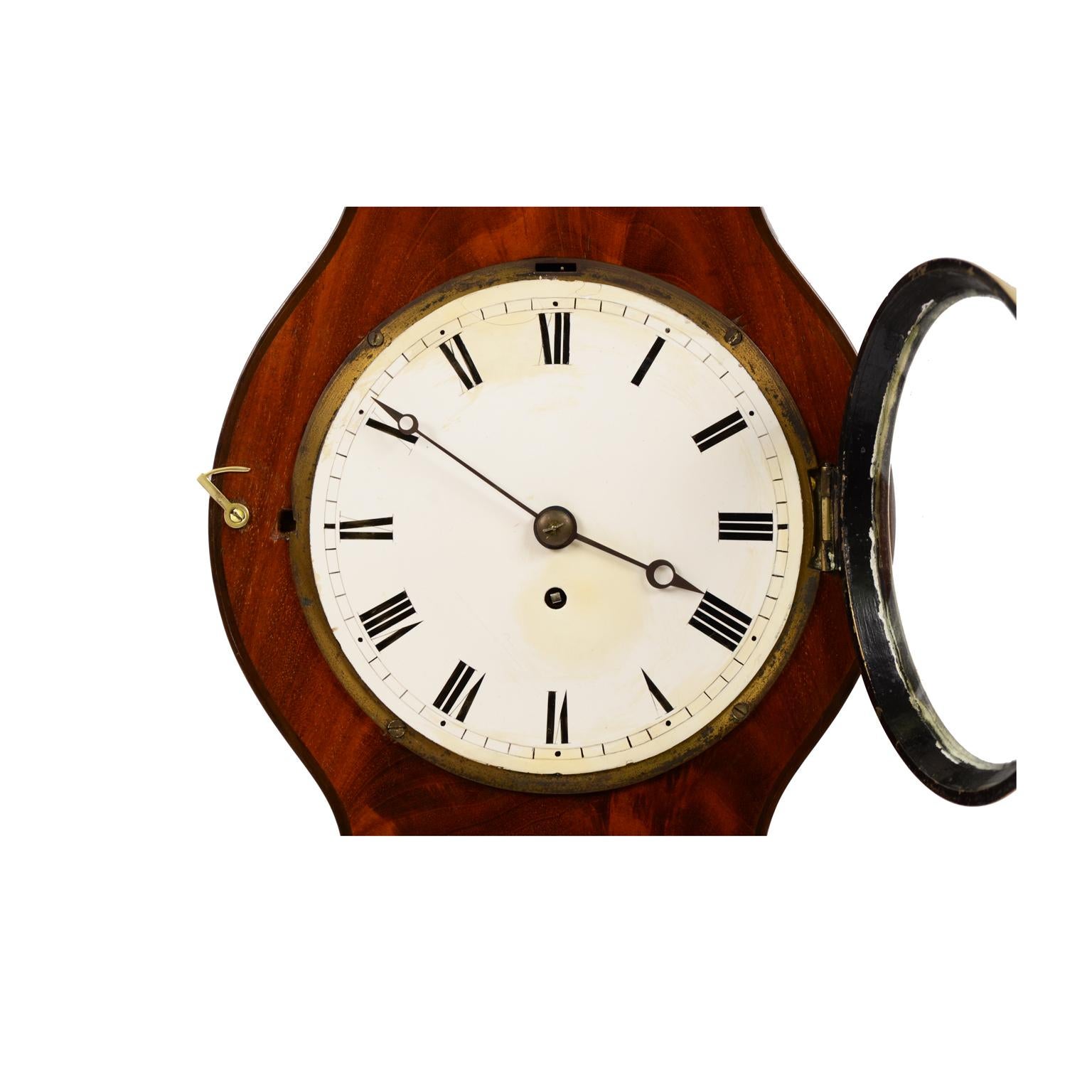 Large Clock Barometer Antique Measuring Instrument by Amadio London 1842-1851  7