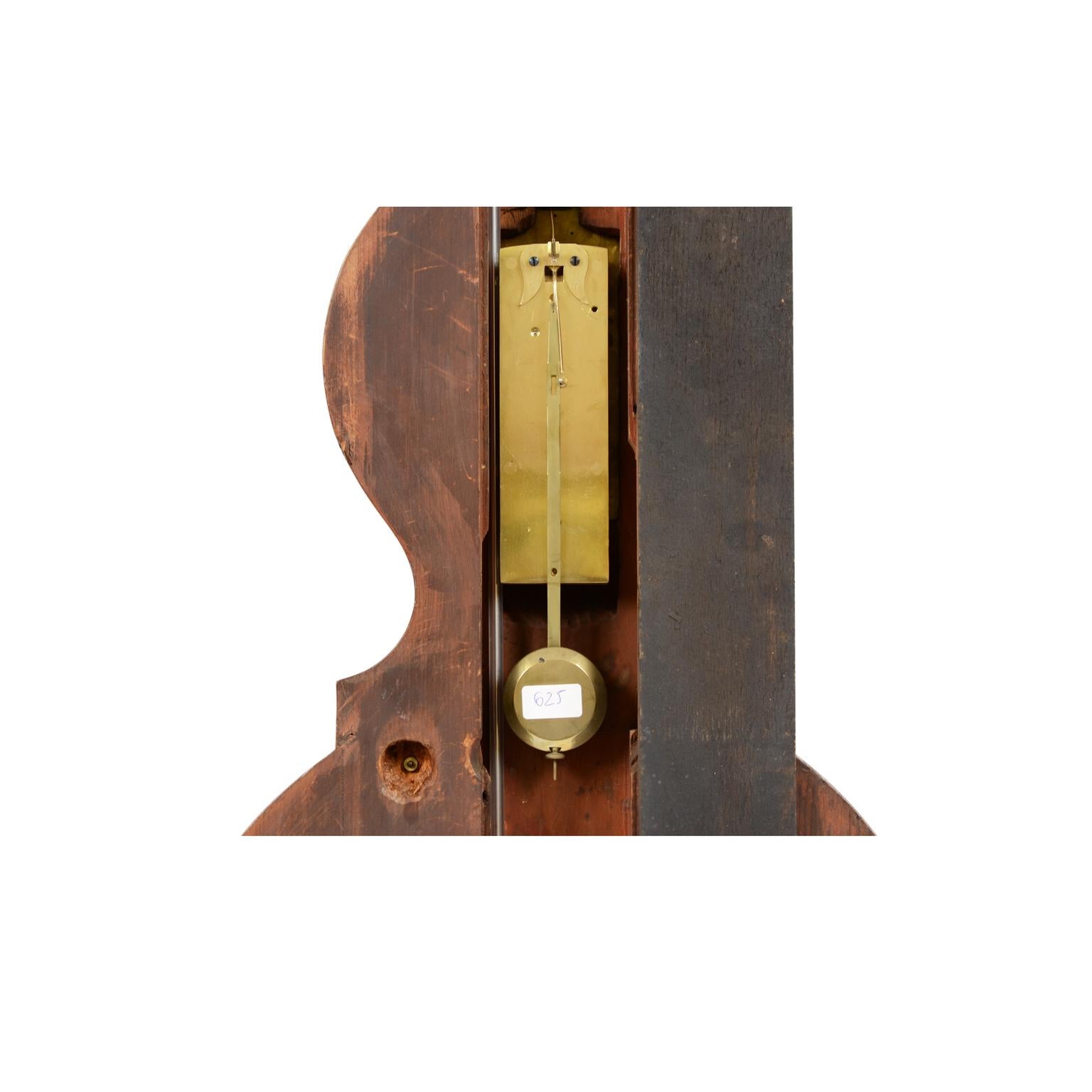 Large Clock Barometer Antique Measuring Instrument by Amadio London 1842-1851  10