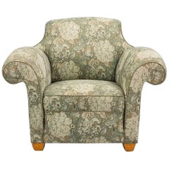 Large Baroque Style Armchair, Art Deco Period, circa 1940-1950