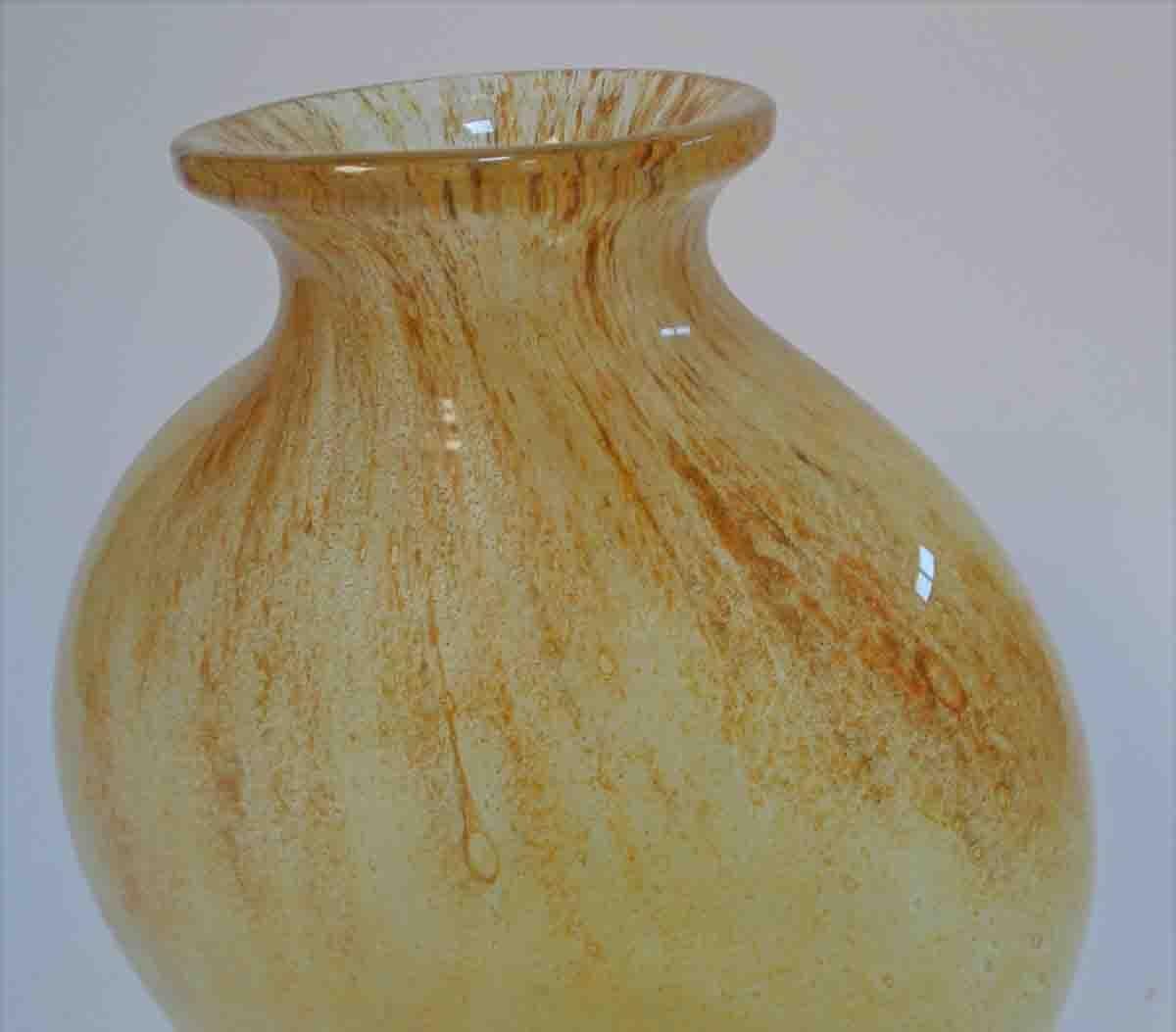 Große Barovier-Vase (Italienisch) im Angebot