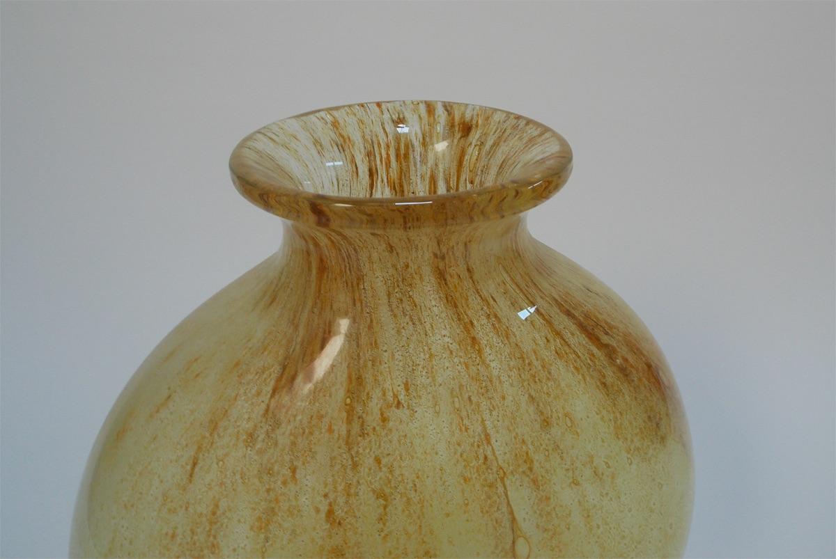 Große Barovier-Vase (Glas) im Angebot