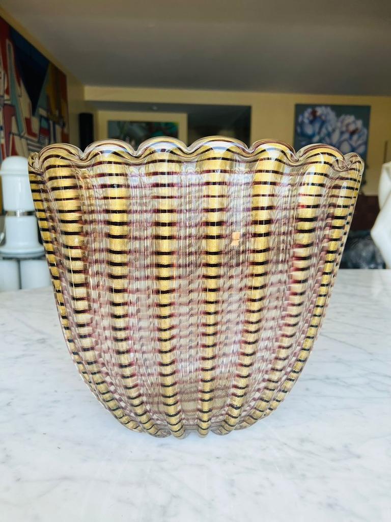 Autre Grand vase en verre de Murano 