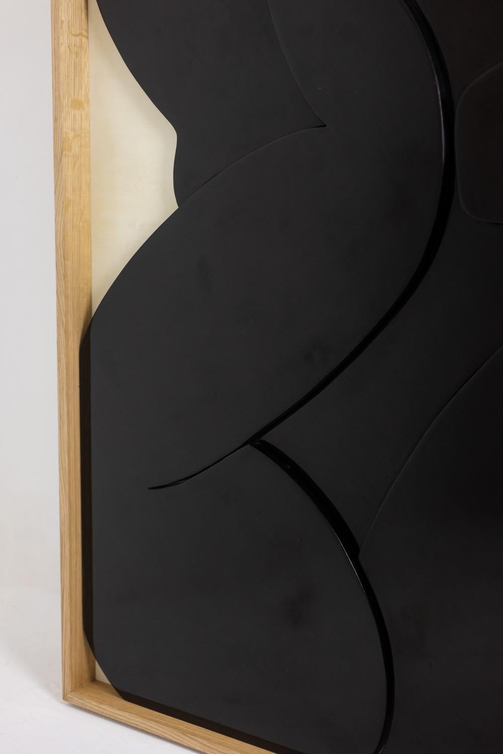 Große Flachrelief-Tafel Oh! Sortez du cadre!. Zeitgenössisch. (21. Jahrhundert und zeitgenössisch) im Angebot