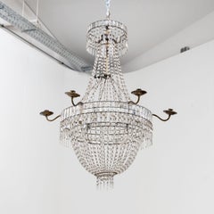 Large Basket Chandelier, 1st Third 19th century