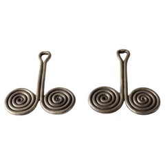 Batak Spiral Silver Earring 'Padung'