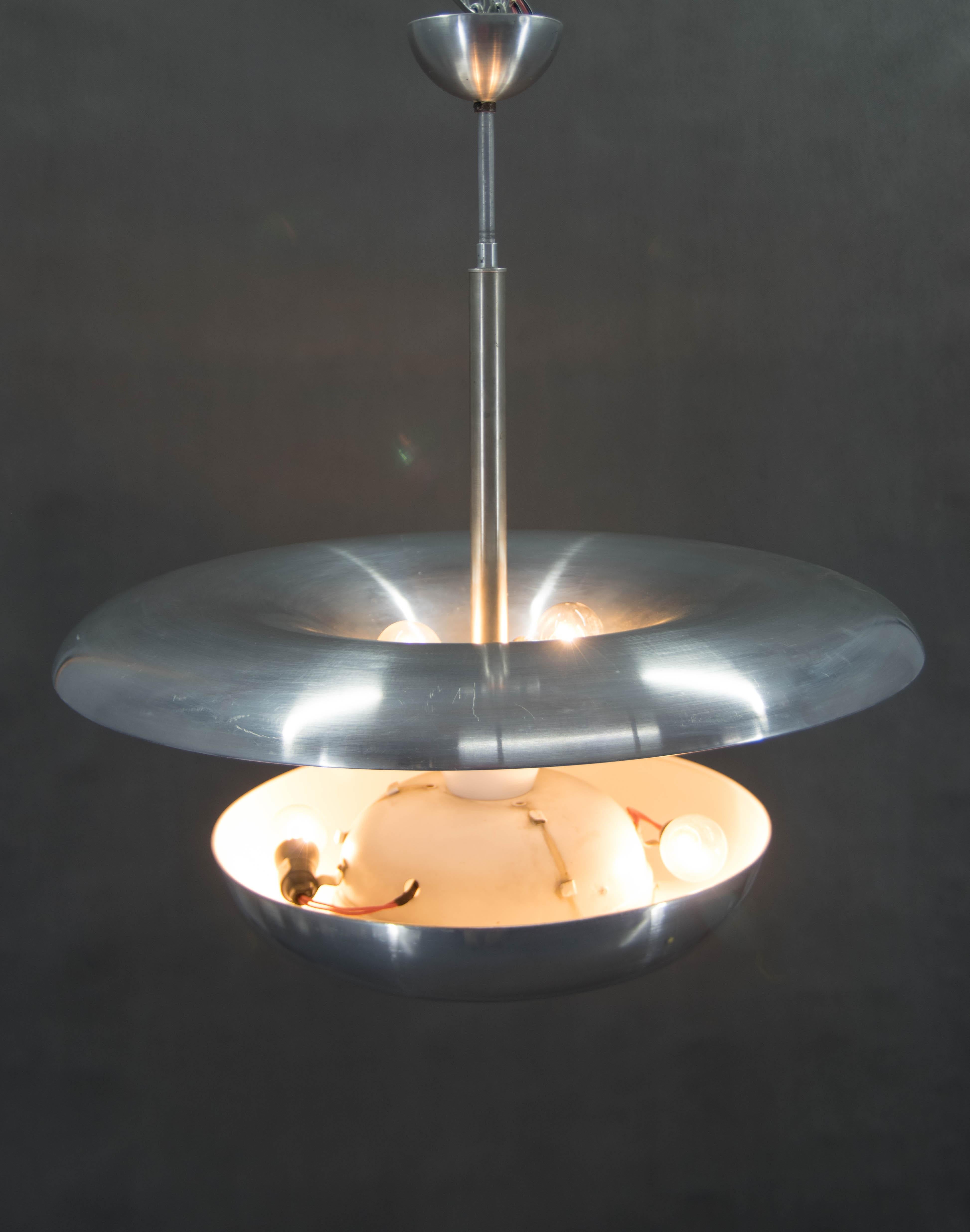Grande lampadario Bauhaus di IAS, anni '20 in vendita 4
