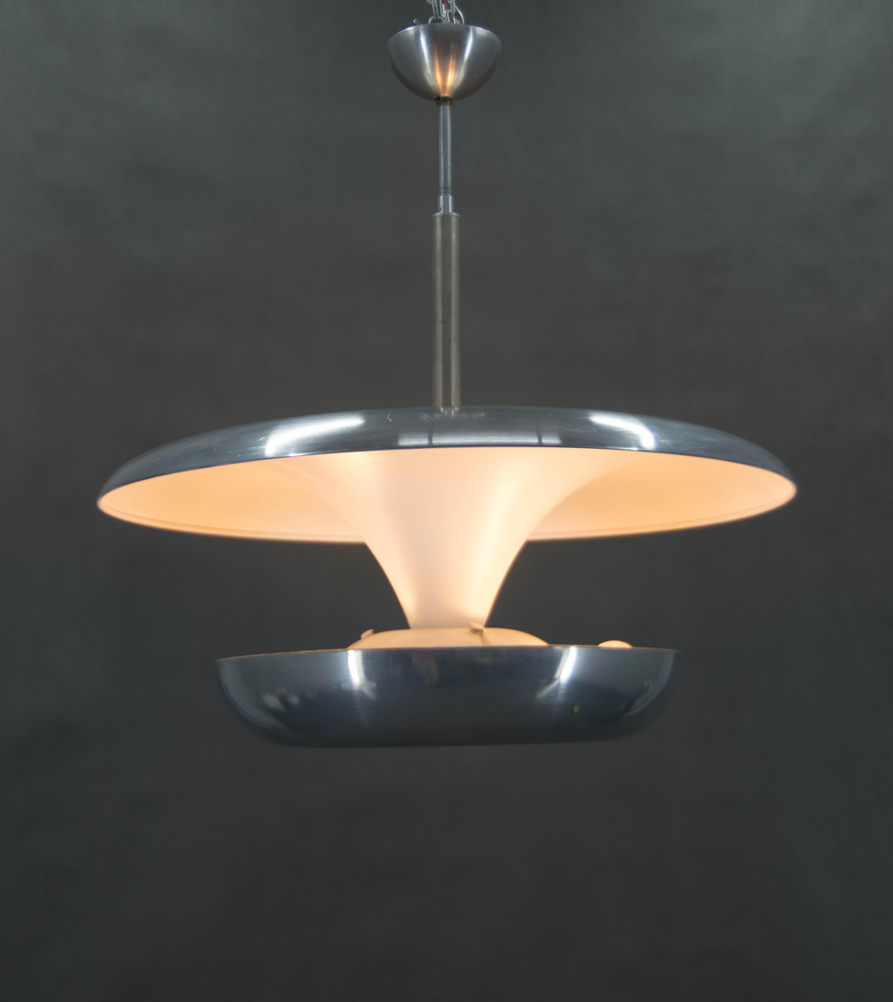 Grande lampadario Bauhaus di IAS, anni '20 in vendita 5