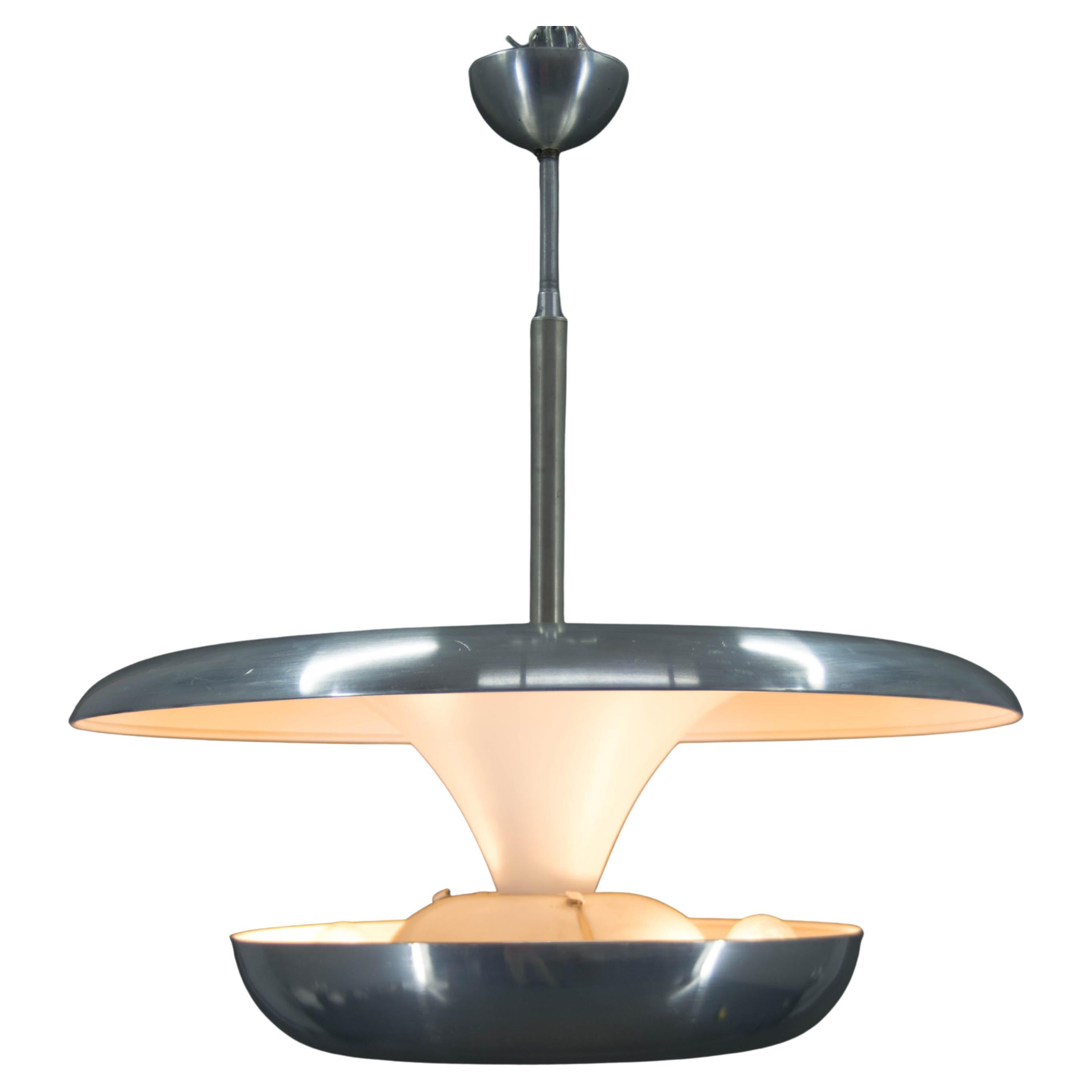 Large Bauhaus Chandelier by IAS, 1920s