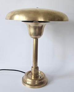 Large Bauhaus Functionalism Art Deco Table Lamp, Franta Anyz, 1930s