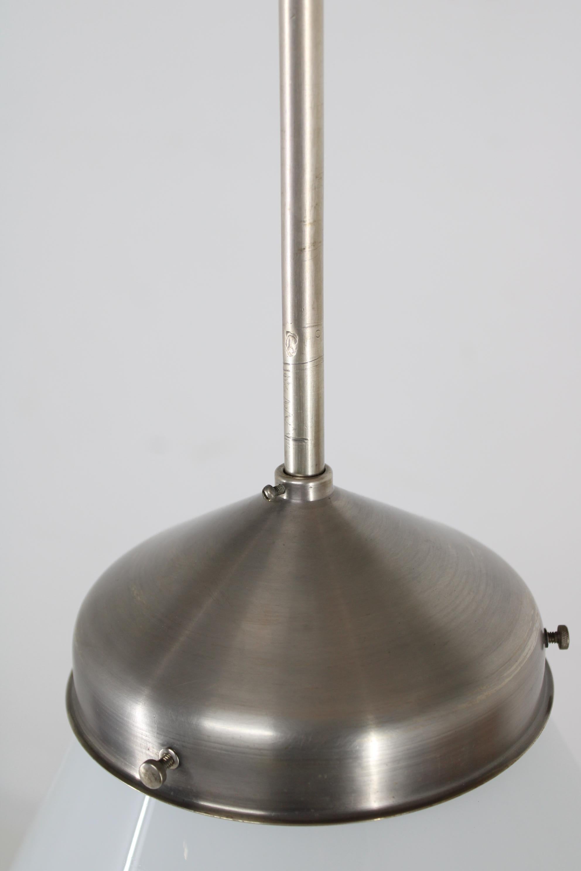 Large Bauhaus Pendant Attributed to Marianne Brandt, 1930s For Sale 2