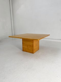 Large Beech Dining Table by Ate Van Apeldoorn, c.1960