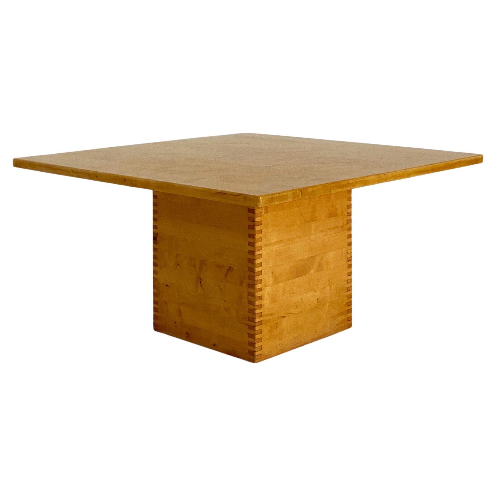 Very Large Light Beech Wood Dining / Refectory Table For Sale at 1stDibs