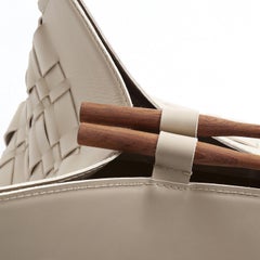 Großer Beige-Korb des 10. Jahrhunderts von Massimo Castagna